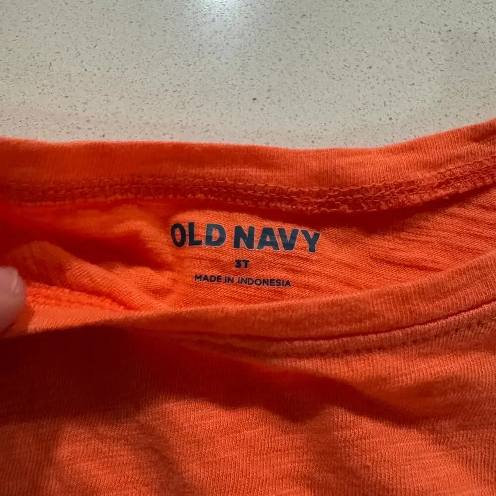 Old Navy Toddler Girl 3T Orange Dress - Picture 5 of 6